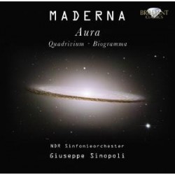 Maderna - NDR Sinfonieorchester, Giuseppe Sinopoli - Aura, Quadrivium, Biogramma (CD)* 