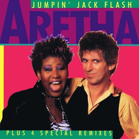 Aretha Franklin ‎"Jumpin' Jack Flash" (12")