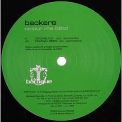 Beckers - Colour Me Blind (12") Beckers - Colour Me Blind (12")