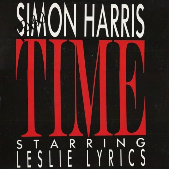 Simon Harris Starring Leslie Lyrics ‎"Time" (12")