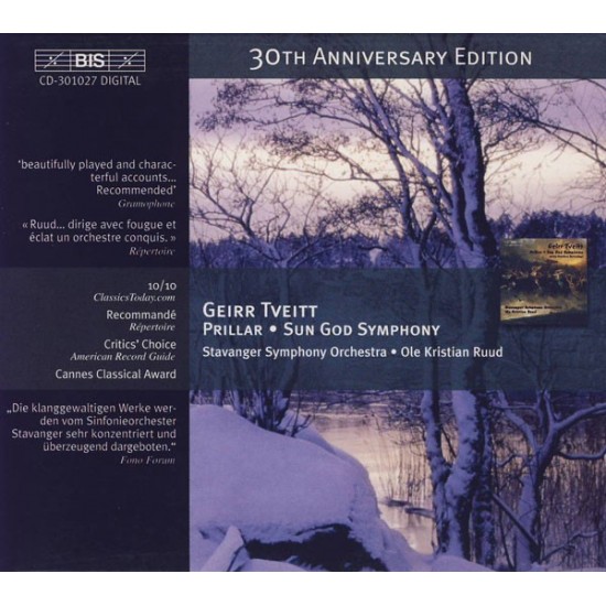 Geirr Tveitt, Stavanger Symphony Orchestra, Ole Kristian Ruud ‎''Prillar • Sun God Symphony'' (CD) 