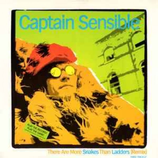 Captain Sensible ‎"There Are More Snakes Than Ladders (Remix)" (12")