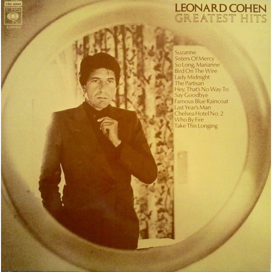 Leonard Cohen ‎"Greatest Hits" (LP)