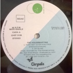 The Housemartins - Five Get Over Excited (12") The Housemartins - Five Get Over Excited (12")