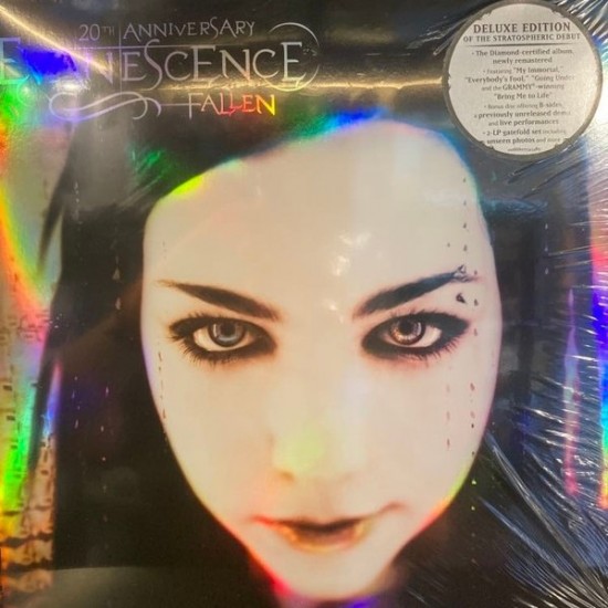 Evanescence ‎"Fallen" (2xLP - 180g - Rainbow-Foil Cover - 20th Anniversary Deluxe Edition)