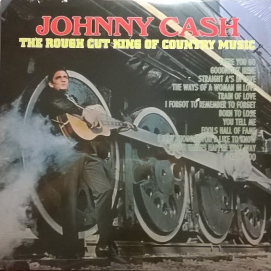 Johnny Cash ‎"The Rough Cut King Of Country Music" (LP)