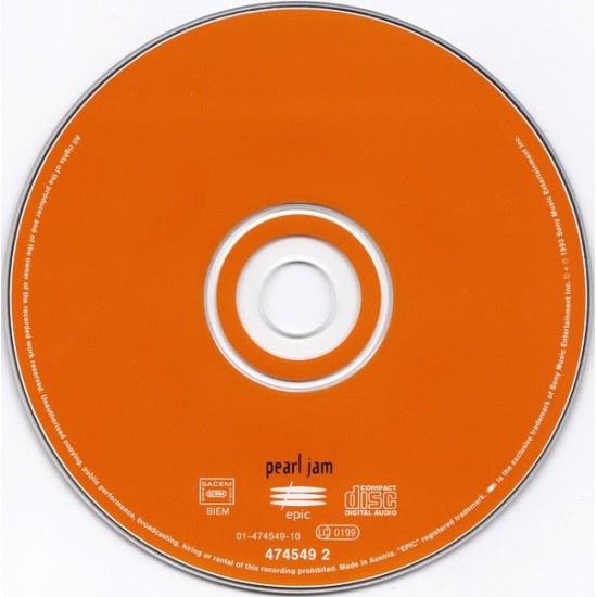 Pearl Jam ‎"Vs." (CD)
