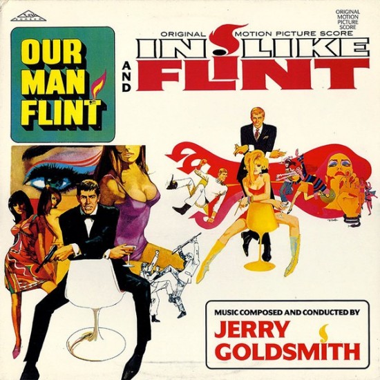 Jerry Goldsmith "Our Man Flint / In Like Flint (Original Motion Picture Soundtracks)" (LP)