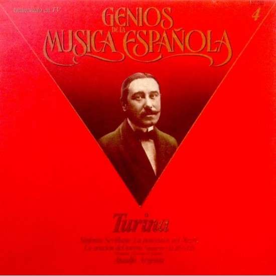 Joaquín Turina - Orquesta Nacional De España, Ataúlfo Argenta "Sinfonía Sevillana" (LP)