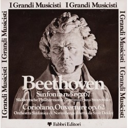 Beethoven / Süddeutsche Philharmonie Diretta Da Hans Swarowsky / Orchestra Sinfonica Di Norimberga Diretta Da Zsolt Deàky - Sinfonia N.5 Op.67 / Coriolano, Ouverture Op.62 (LP)