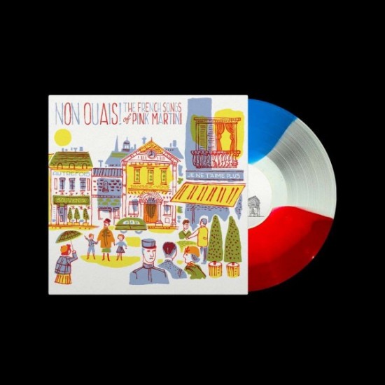 Pink Martini ‎"Non Ouais! (The French Songs Of Pink Martini)" (LP - Tri-Colored)