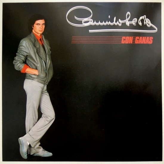 Camilo Sesto ‎"Con Ganas" (LP - Promo)*