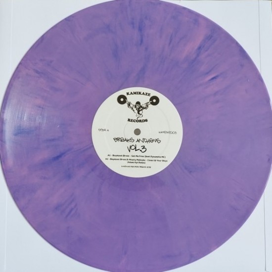 Breaks Anthems Vol​.​3 (12" - Purple & Pink Marbled)