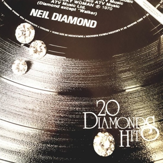 Neil Diamond ‎"20 Diamonds Hits" (LP)