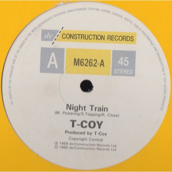 T-Coy ‎"Night Train" (12")