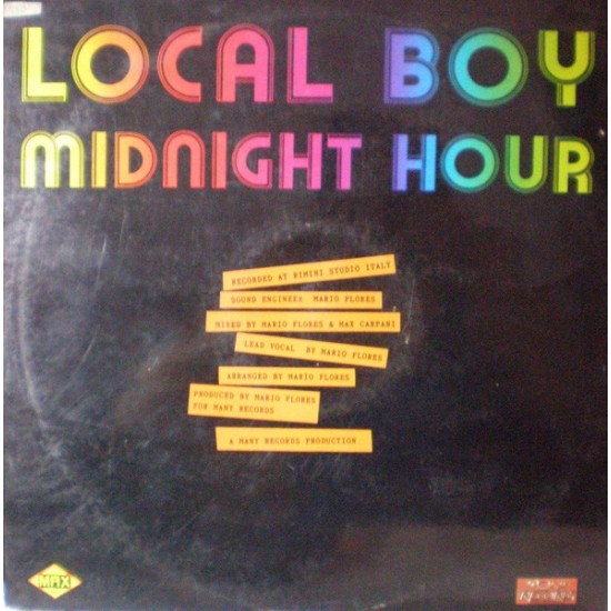 Local Boy ‎"Midnight Hour" (12")