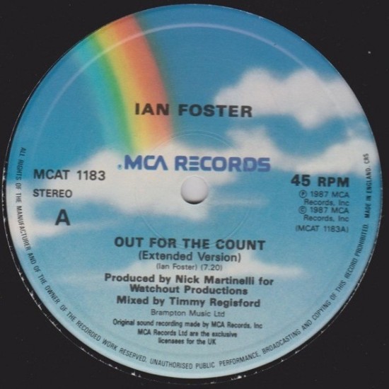 Ian Foster ‎"Out For The Count" (12")