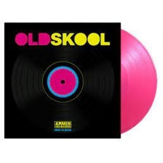 Armin van Buuren ‎"Old Skool" (12" - ed. Limitada Numerada - 180g - color Magenta Transparente)