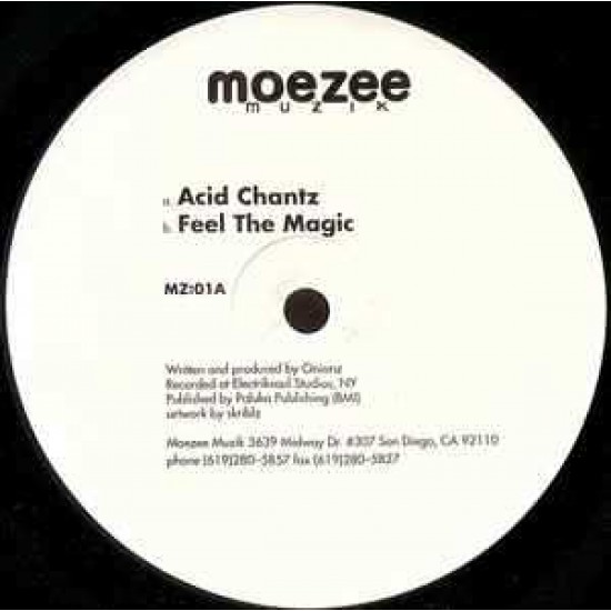 Onionz ‎"Acid Chantz / Feel The Magic" (12")
