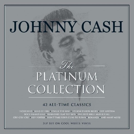 Johnny Cash ‎"The Platinum Collection" (3xLP - 180g - Gatefold - White)