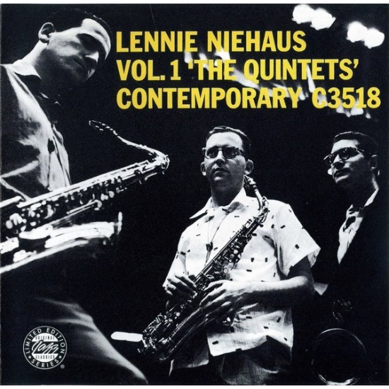 Lennie Niehaus ‎"Vol. 1: The Quintets" (CD- Remastered - Limited Edition)