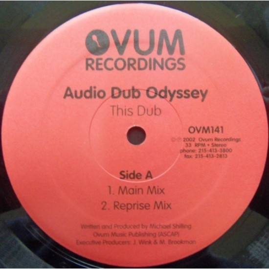 Audio Dub Odyssey "This Dub" (12")