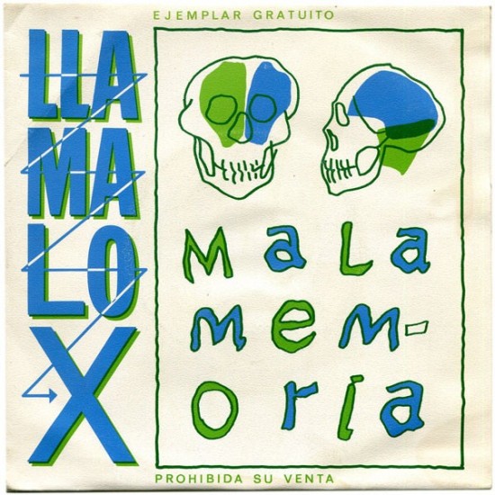 Llamalo X "Mala Memoria" (7" - Promo)