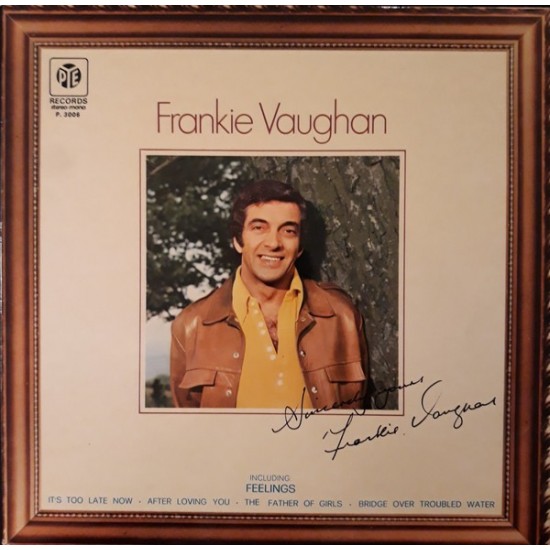 Frankie Vaughan ‎"Sincerely Yours" (LP)
