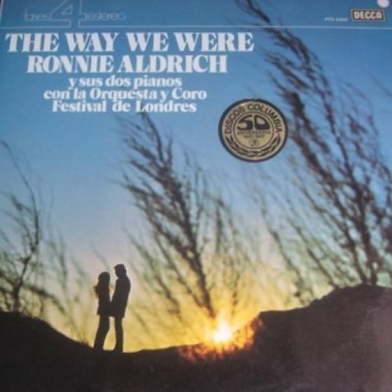 Ronnie Aldrich And His Two Pianos "The Way We Were" (LP)