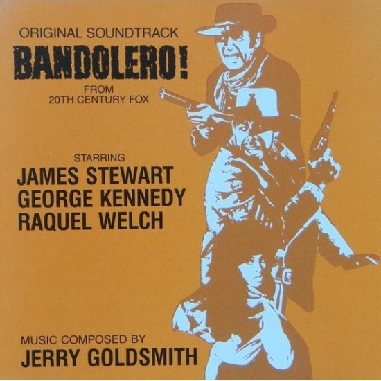 Jerry Goldsmith ‎"Bandolero! (Original Soundtrack)" (CD)