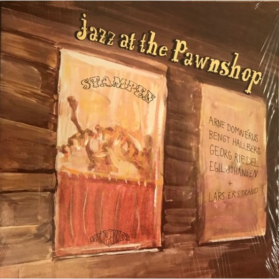 Arne Domnérus, Bengt Hallberg, Georg Riedel, Egil Johansen + Lars Erstrand ‎"Jazz At The Pawnshop" (2xLP - Gatefold)