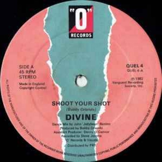 Divine ‎"Shoot Your Shot" (12")