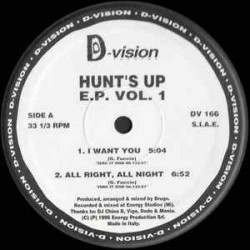 Hunt's Up - E.P. Vol. 1 (12")