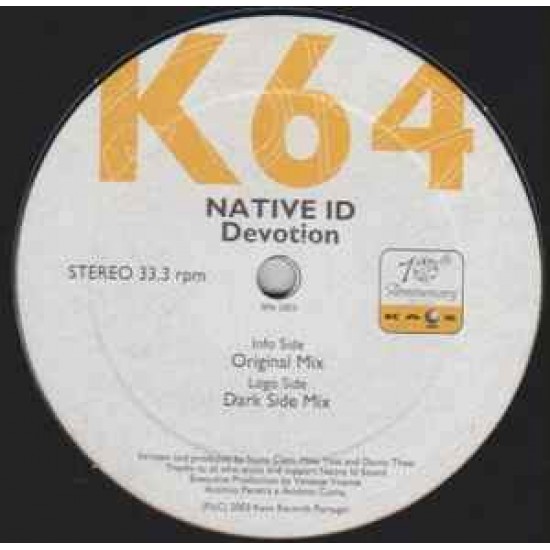 Native ID ‎"Devotion" (12")