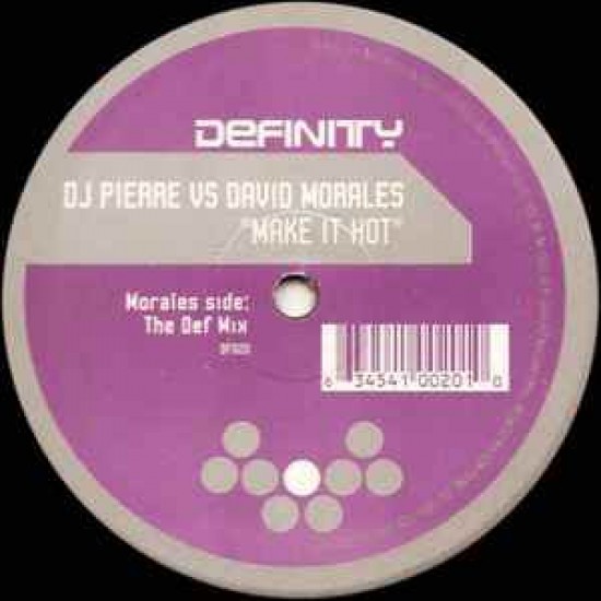 DJ Pierre vs. David Morales ‎"Make It Hot" (12")