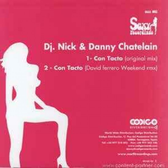 Nick & Danny Chatelain ‎"Con Tacto" (12")
