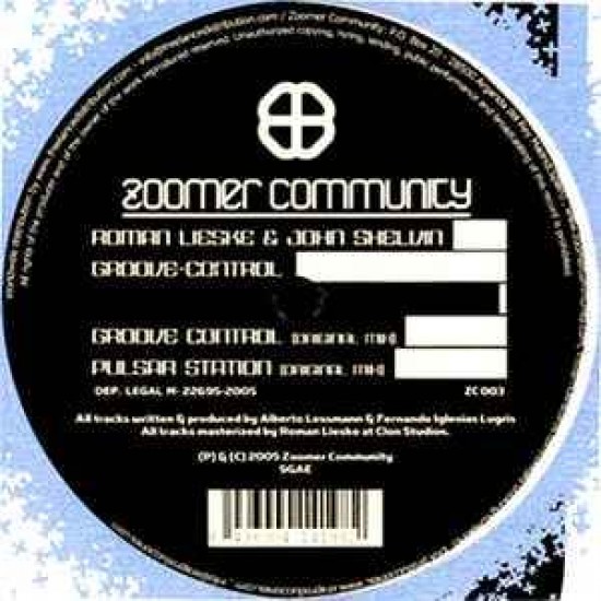 Roman Lieske & John Shelvin ‎"Groove Control" (12")