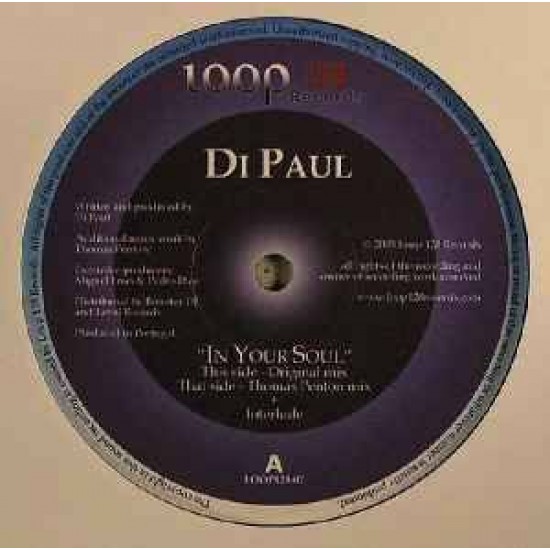 Di Paul ‎"In Your Soul" (12")