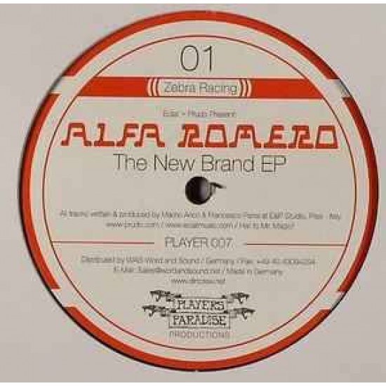 Eclat & Prudo Present: Alfa Romero ‎"The New Brand EP" (12")