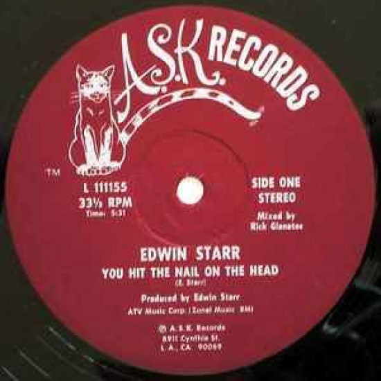 Edwin Starr ‎"You Hit The Nail On The Head" (12")