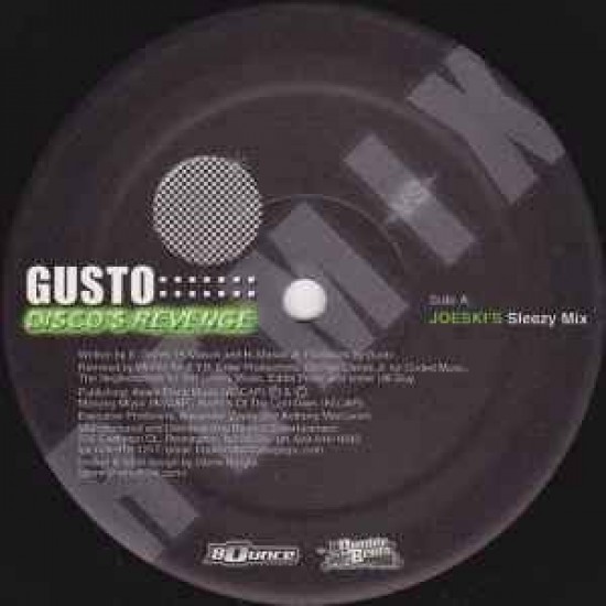 Gusto "Disco's Revenge" (12")