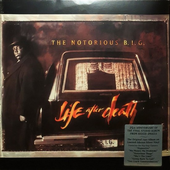 Notorious B.I.G."Life After Death (25th Anniversary Of The Final Studio Album From Biggie Smalls)" (3xLP - Silver)