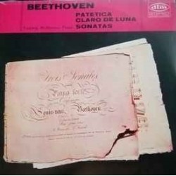 Beethoven "Patetica/Claro De Luna (Sonatas)" (LP)