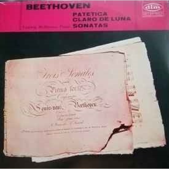 Beethoven "Patetica/Claro De Luna (Sonatas)" (LP)