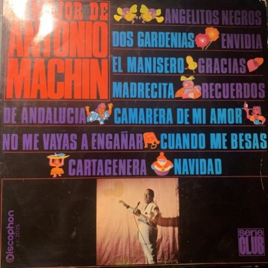 Antonio Machín "Lo Mejor De Antonio Machin" (LP)