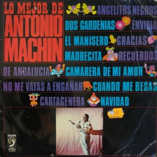 Antonio Machín "Lo Mejor De Antonio Machín" (LP)