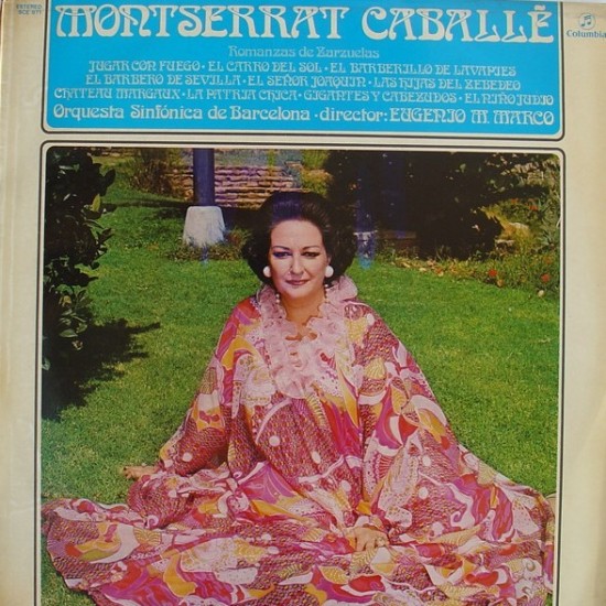 Montserrat Caballé, Orquestra Simfònica De Barcelona I Nacional De Catalunya, Eugenio Mario Marco ‎"Romanzas de Zarzuelas" (LP)