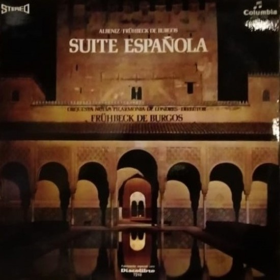 Isaac Albéniz: Frühbeck De Burgos, New Philharmonia Orchestra "Suite Española" (LP)