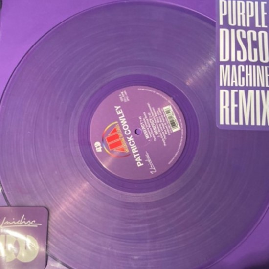 Patrick Cowley Feat. Sylvester ‎"Menergy (Purple Disco Machine Remix)" (12" - Clear Purple Flecked)