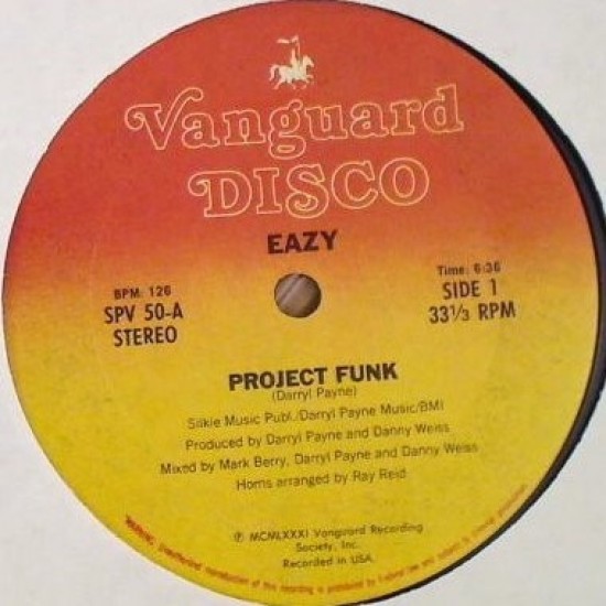 Eazy "Project Funk" (12")